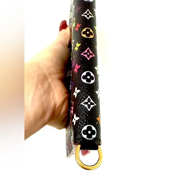 Louis Vuitton Takashi Murakami Noir Insolite Wallet - Picture 8 of 16